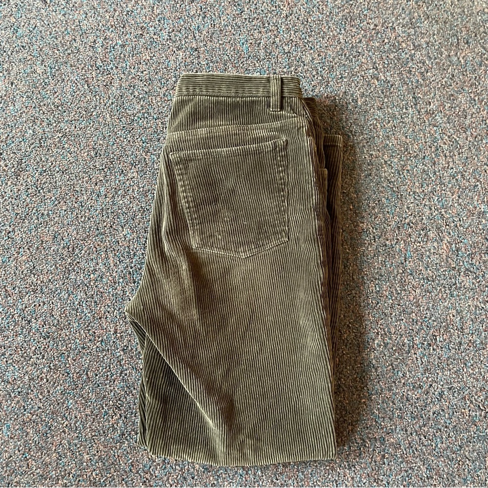 Green Corduroy Pants